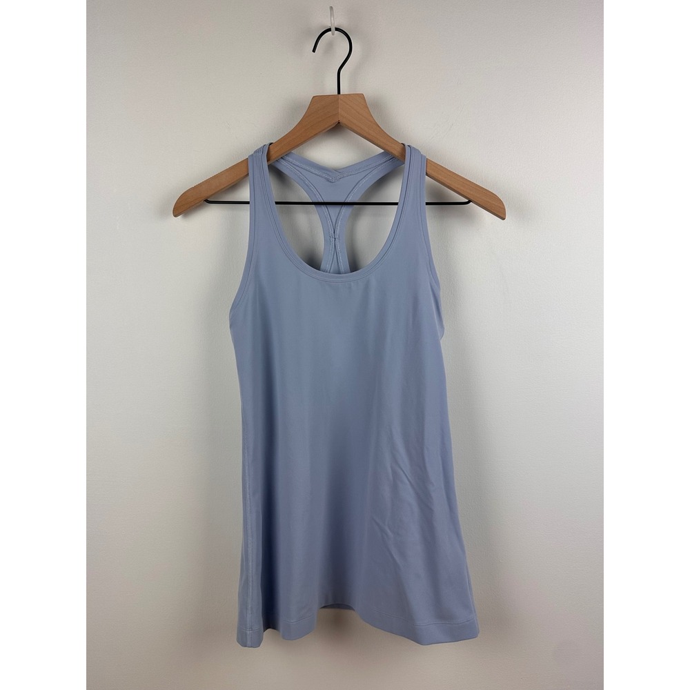 Lululemon Tank Top Racerback Athletic Workout Activewear Blue